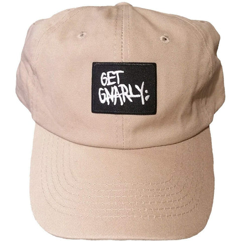 Box Logo Dad Hat Khaki-Hat-Get Gnarly 