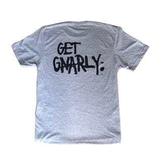 Core Logo Tee Athletic Grey-T-Shirts-Get Gnarly 