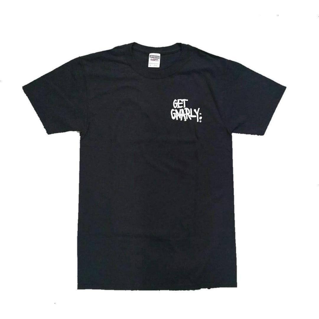 Core Logo Tee Black-T-Shirts-Get Gnarly 