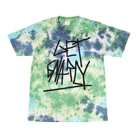 "DEATHSTICKS" Tee Planet Earth Tie Dye-T-Shirts-Get Gnarly 