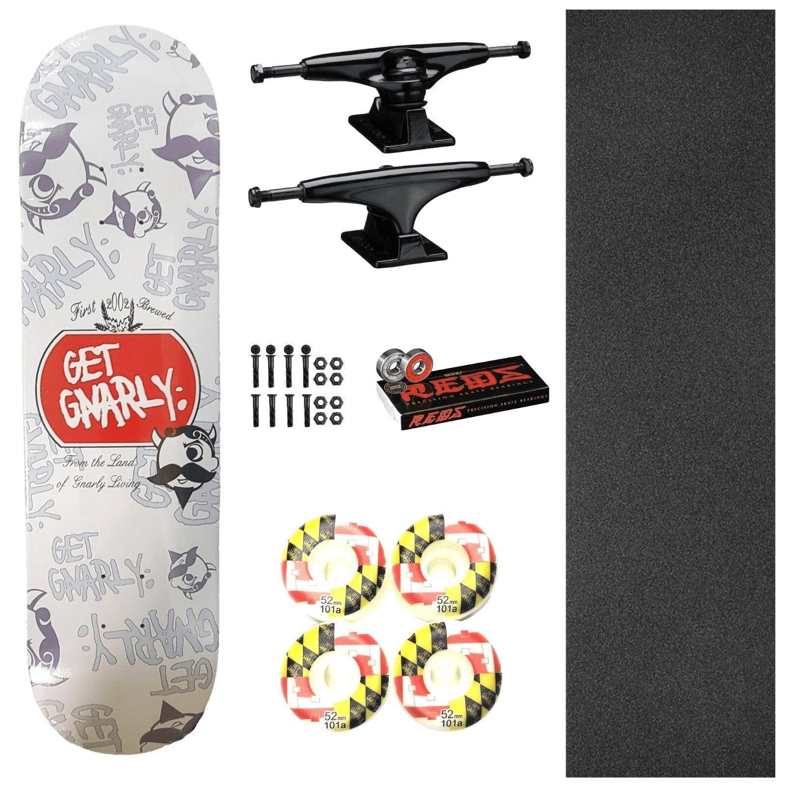 Get Gnarly "Gnarly Boh" Complete Skateboard-Completes-Get Gnarly 