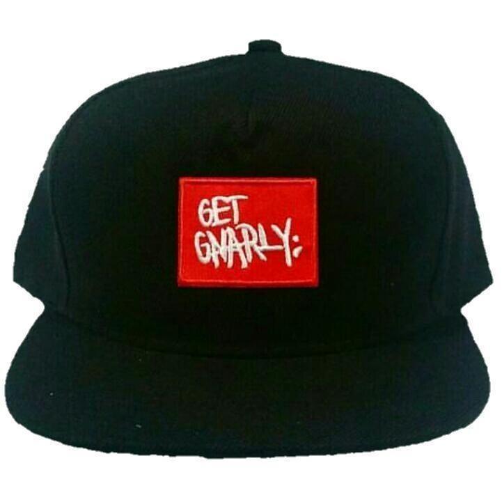 Red Box Logo Snapback-Hat-Get Gnarly 