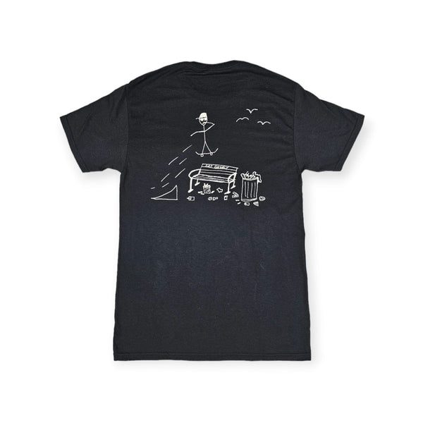 Boardwalk Litterbugs Tee-T-Shirts-Get Gnarly 