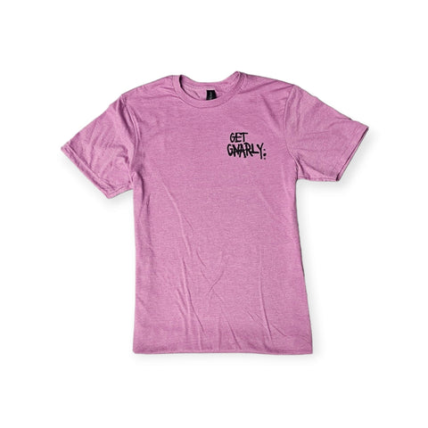 Core Logo Tee Heather Radiant Orchid-T-Shirts-Get Gnarly 