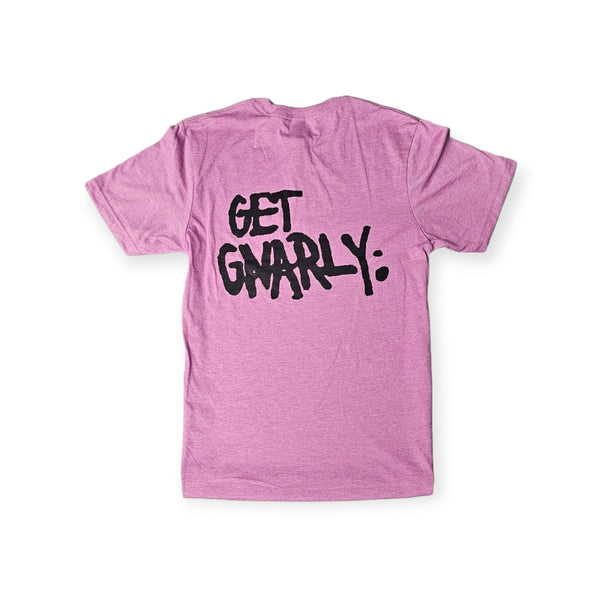 Core Logo Tee Heather Radiant Orchid-T-Shirts-Get Gnarly 