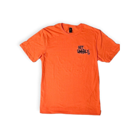 Core Logo Tee Orange-T-Shirts-Get Gnarly 