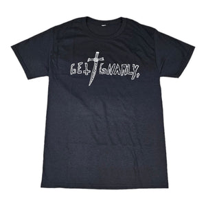 Get Gnarly Pentagram Dagger Tee-T-Shirts-Get Gnarly 
