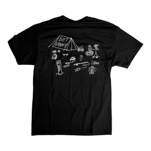 Skate or Die Camp Tee-T-Shirts-Get Gnarly 