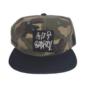 Hollow logo Snapback-Hat-Get Gnarly 