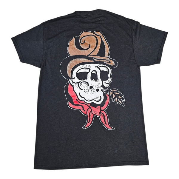 Jade The Outlaw Skull Tee-T-Shirts-Get Gnarly 