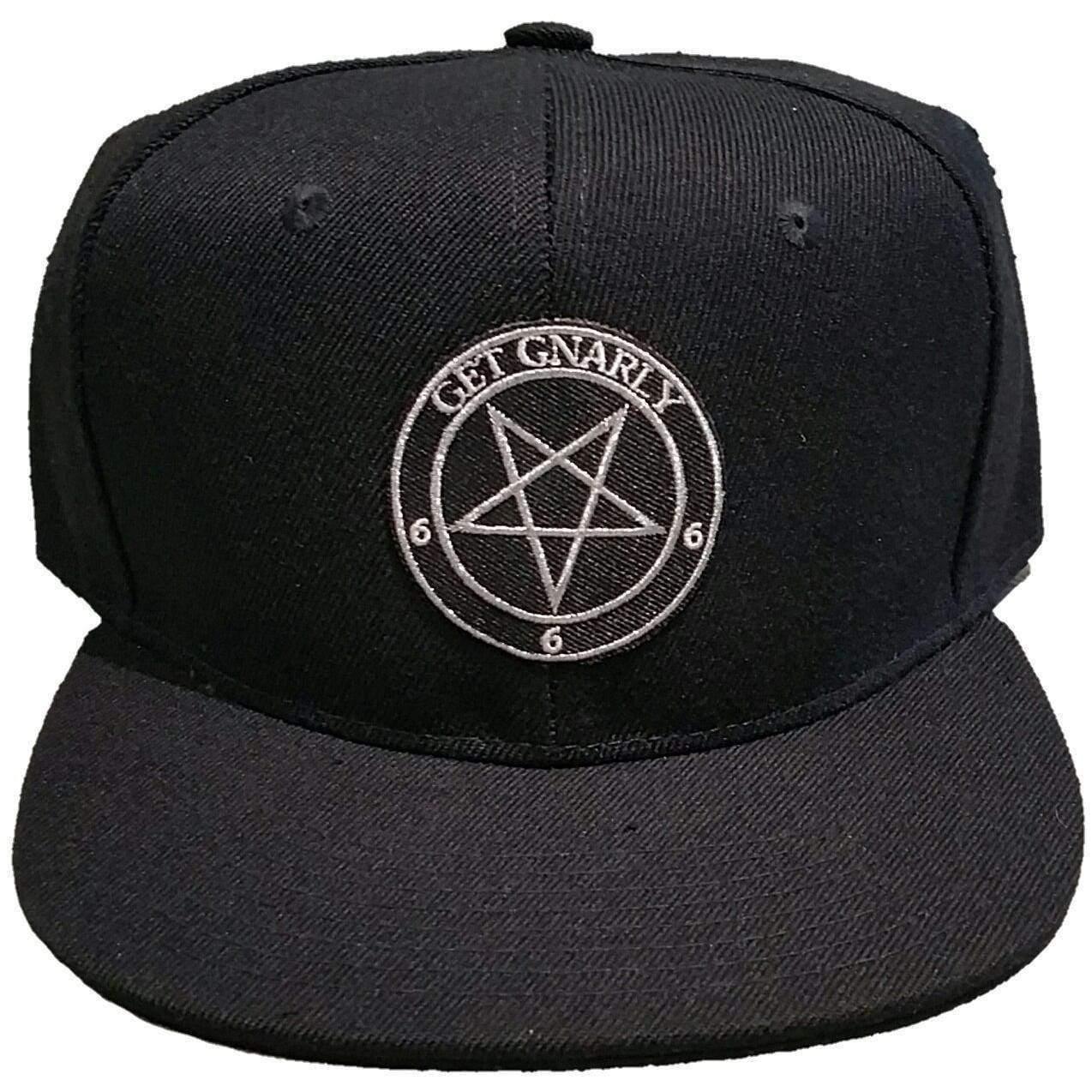 Pentagram Snapback-Hat-Get Gnarly 